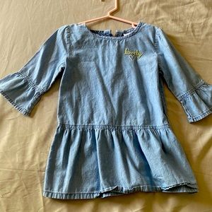 Jean dress shirt